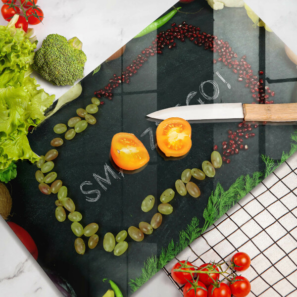 Tampa de parede do fogão a gás A inscrição Bom apetite!