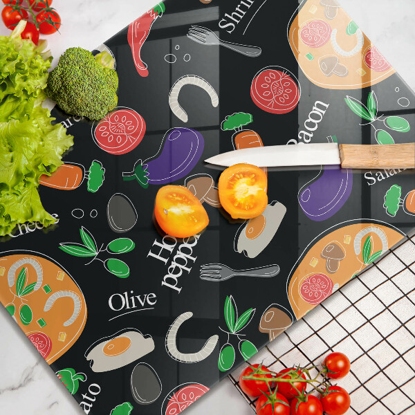 Tampa de parede do fogão a gás Ilustração de alimentos