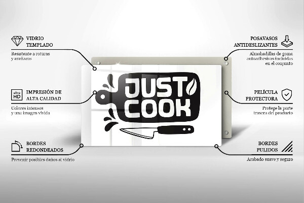 Exaustor a gás Placa de cozinha "Just Cook"