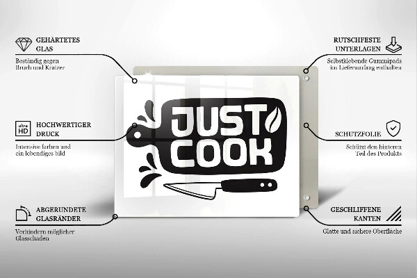 Exaustor a gás Placa de cozinha "Just Cook"