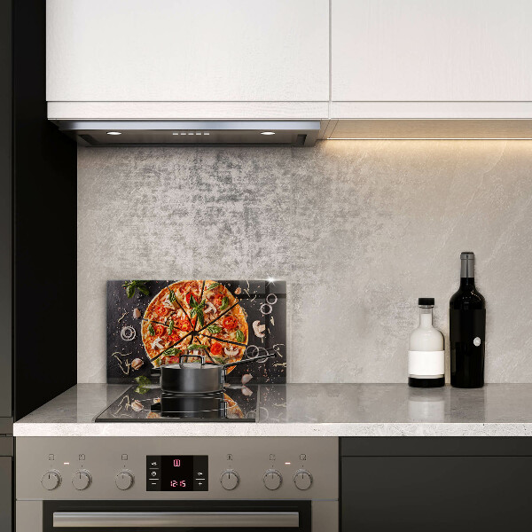 Cobertura de indução Pizza com cogumelos