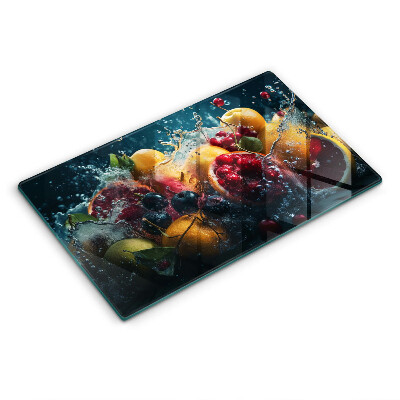 Cobertura de indução Fruta na água