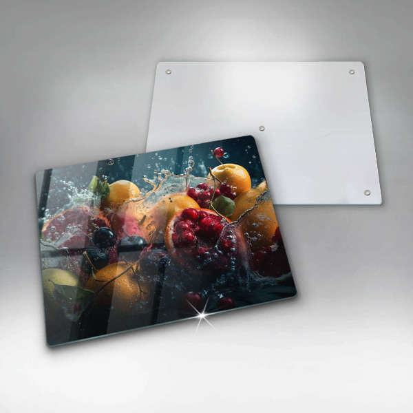 Cobertura de indução Fruta na água