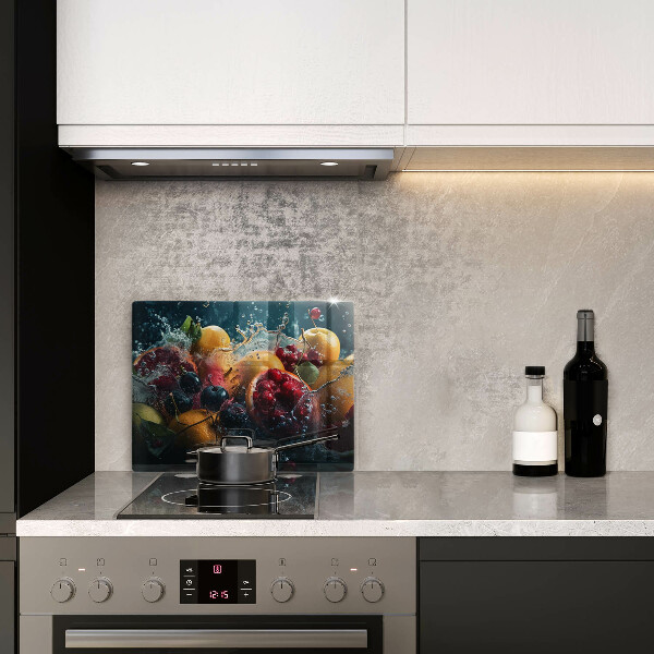 Cobertura de indução Fruta na água