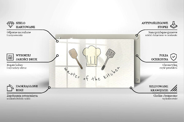 Cobertura de indução Mestre da Cozinha