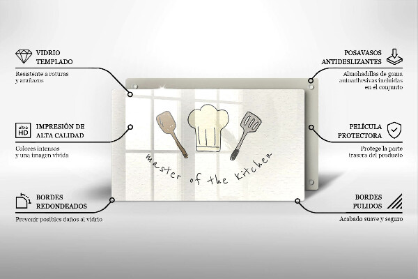 Cobertura de indução Mestre da Cozinha