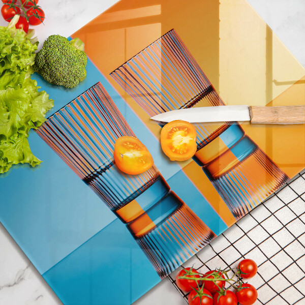 Cobertura de indução Dois copos de água