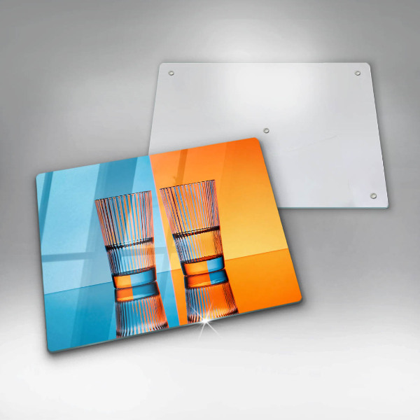 Cobertura de indução Dois copos de água