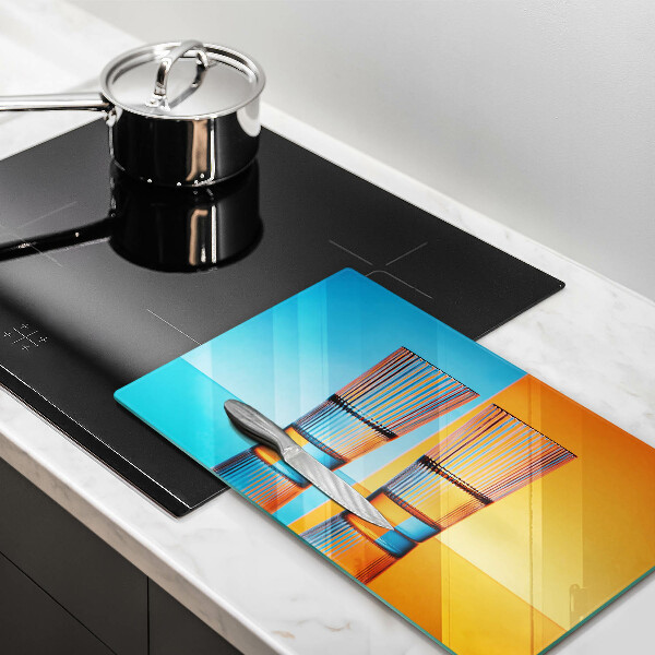 Cobertura de indução Dois copos de água