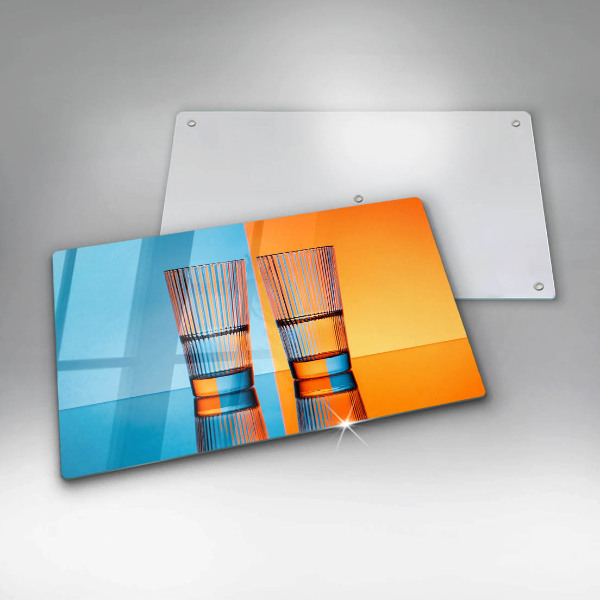 Cobertura de indução Dois copos de água