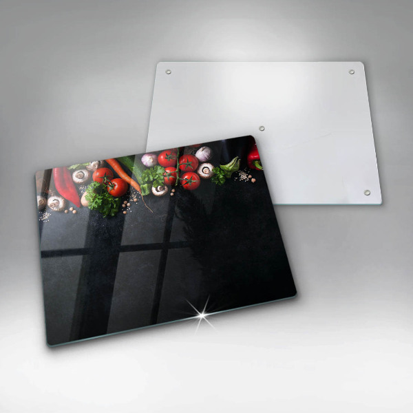 Cobertura de indução Vegetais coloridos