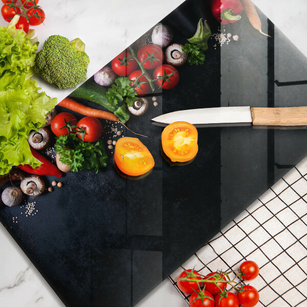 Cobertura de indução Vegetais coloridos