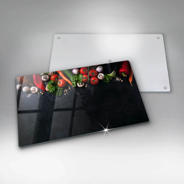 Cobertura de indução Vegetais coloridos