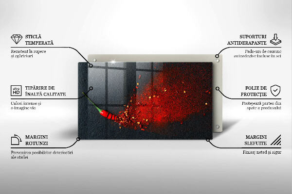 Tampa da placa de indução Pimenta