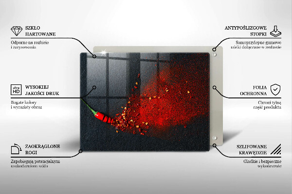 Tampa da placa de indução Pimenta
