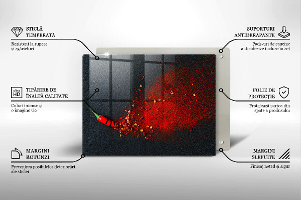 Tampa da placa de indução Pimenta
