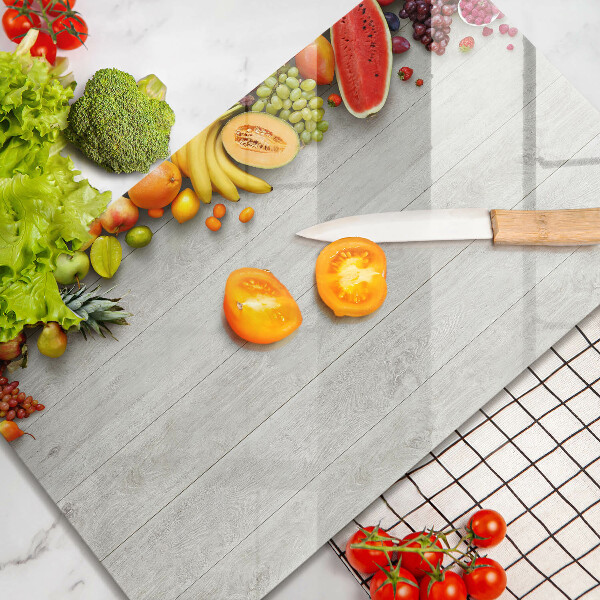 Cobertura de indução Frutas em tábuas