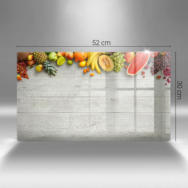 Cobertura de indução Frutas em tábuas