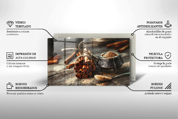 Cobertura de indução Vagens de baunilha