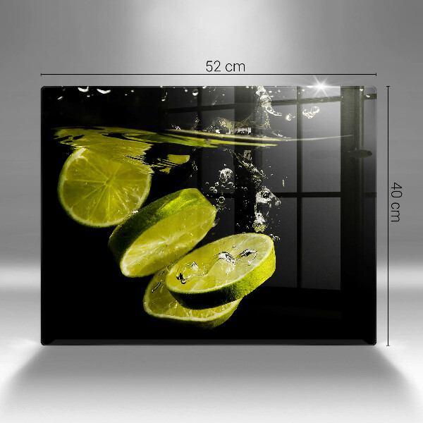 Cobertura de indução Limões na água