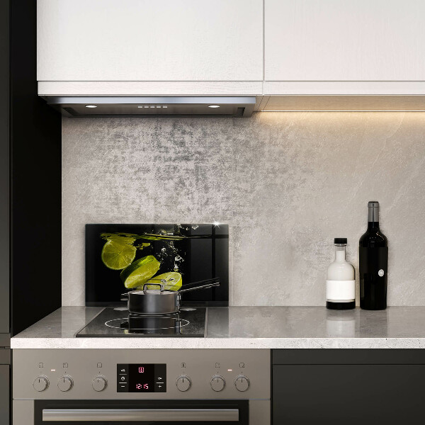 Cobertura de indução Limões na água