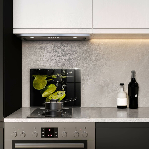 Cobertura de indução Limões na água