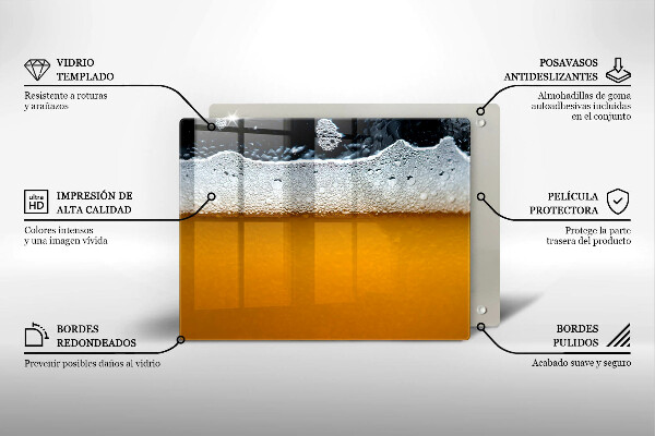 Cobertura de indução Beber espuma de cerveja