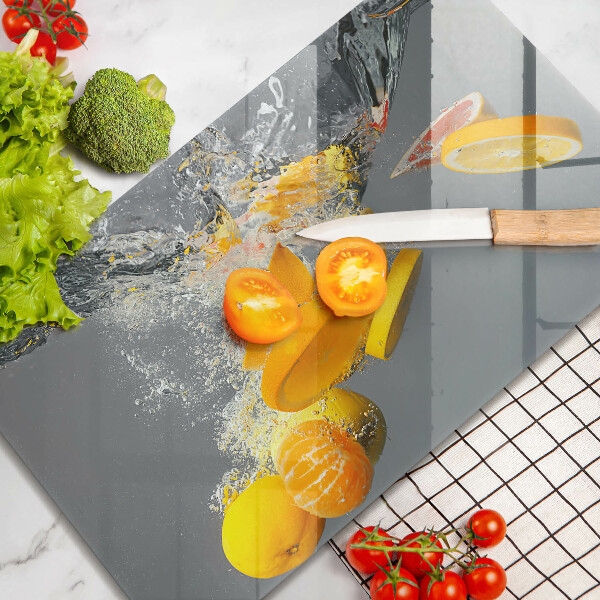 Cobertura de indução Limões em água