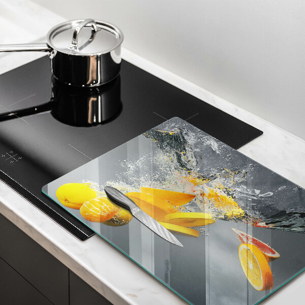 Cobertura de indução Limões em água