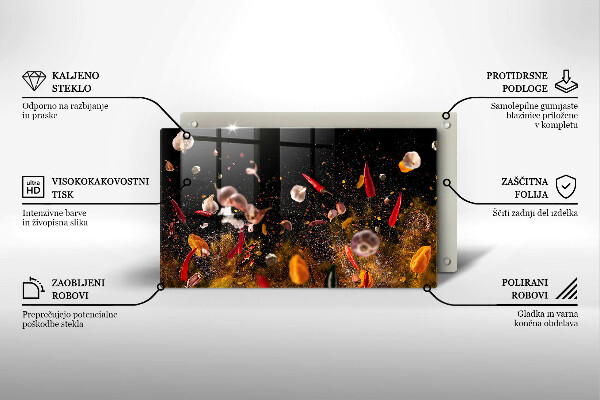 Cobertura de indução Especiarias picantes