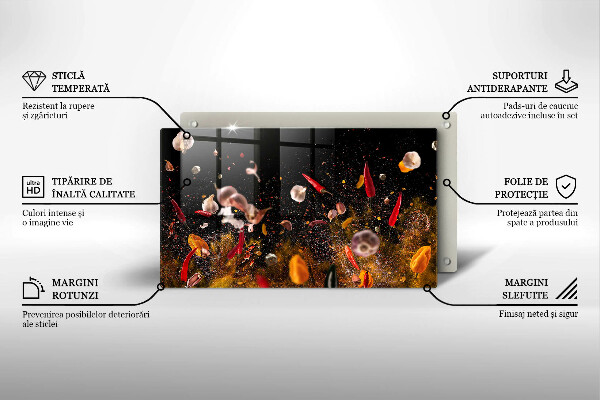 Cobertura de indução Especiarias picantes