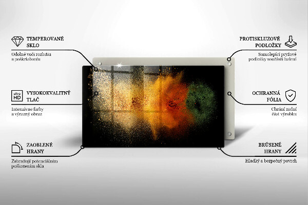 Cobertura de indução Especiarias coloridas