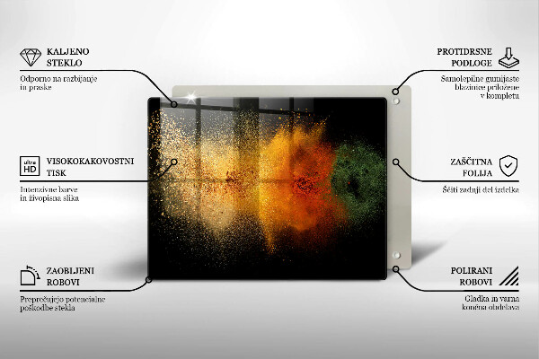 Cobertura de indução Especiarias coloridas