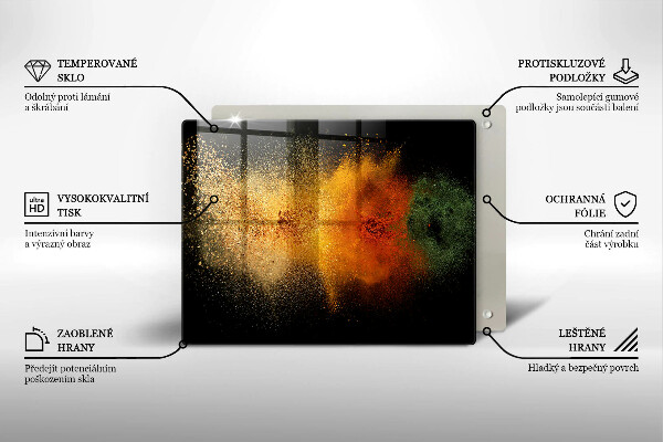 Cobertura de indução Especiarias coloridas