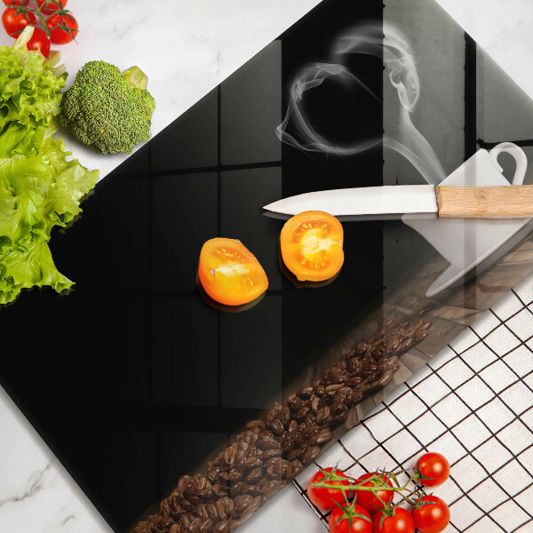 Vidro para placas de indução Coração de xícara de café