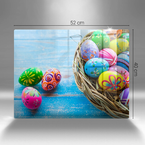 Tampa da placa de indução ovos de páscoa