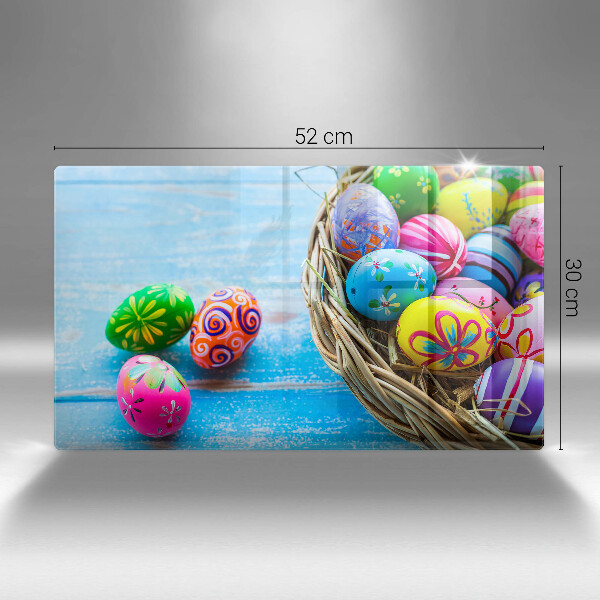 Tampa da placa de indução ovos de páscoa