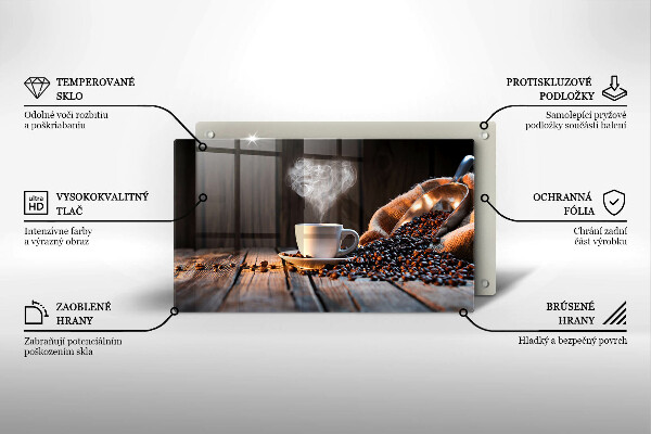 Revestimentos de parede a gás Uma xícara de café e um coração