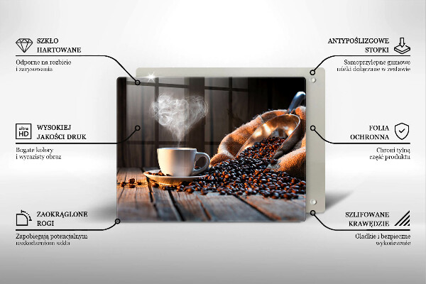 Revestimentos de parede a gás Uma xícara de café e um coração