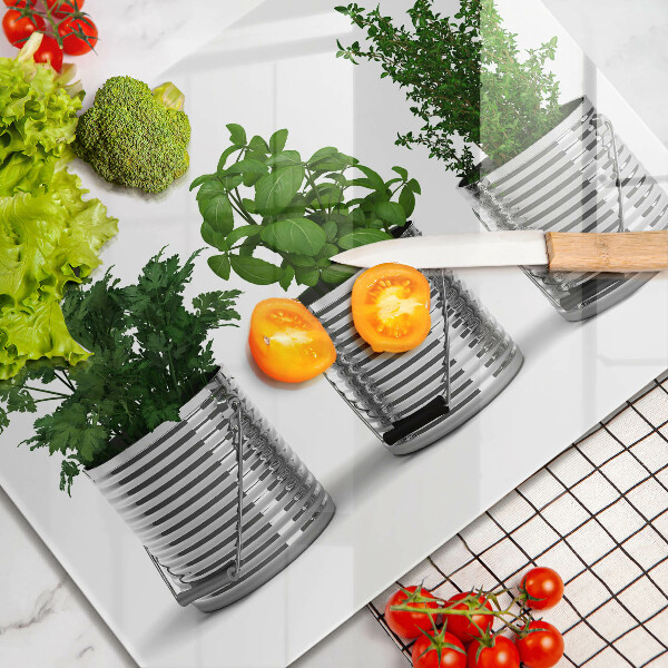 Vidro para placas de indução Vasos de ervas e plantas