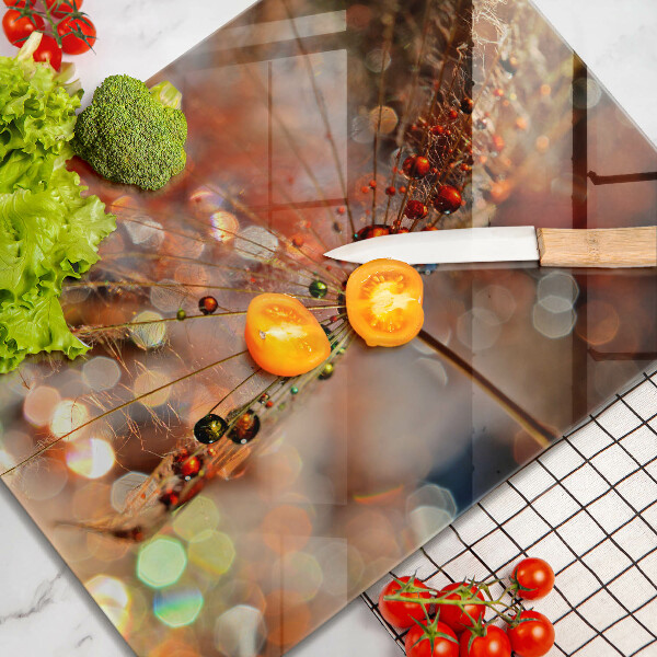 Vidro para placas de indução Dente-de-leão molhado