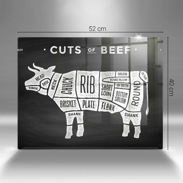 Cobertura de indução Carne de vaca