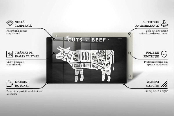 Cobertura de indução Carne de vaca