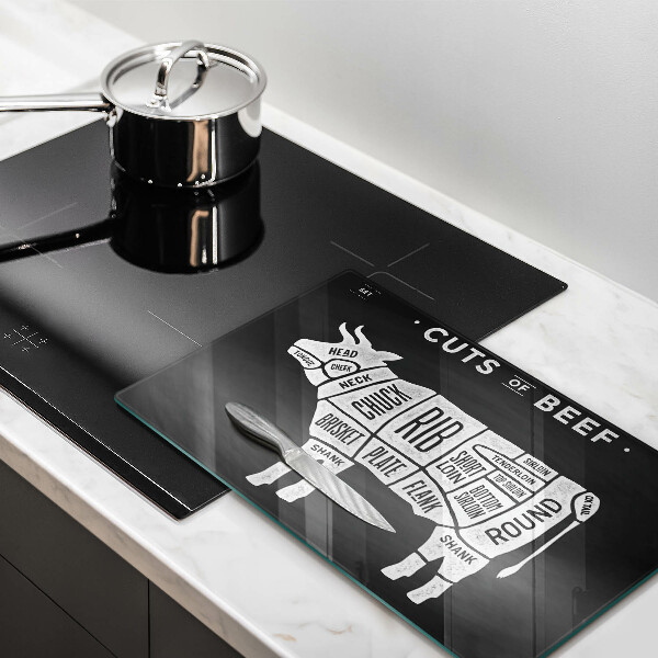 Cobertura de indução Carne de vaca