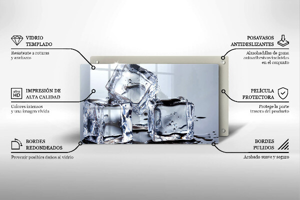 Exaustor a gás Cubos de gelo