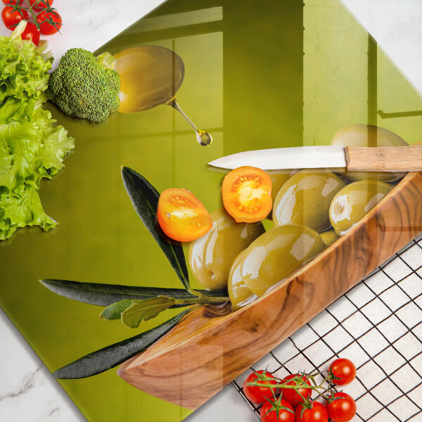 Vidro para placas de indução Azeitonas saborosas