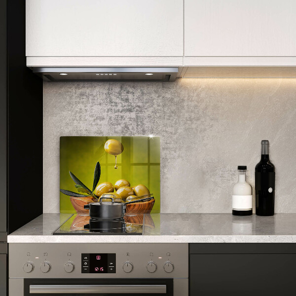 Vidro para placas de indução Azeitonas saborosas