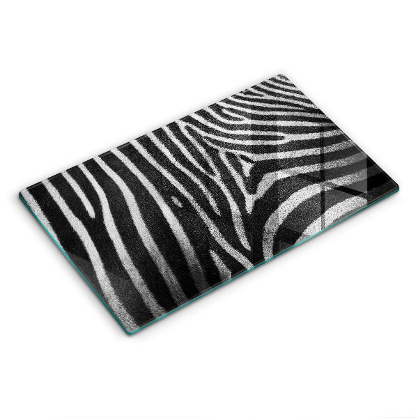 Tampa da placa de indução Listras de zebra
