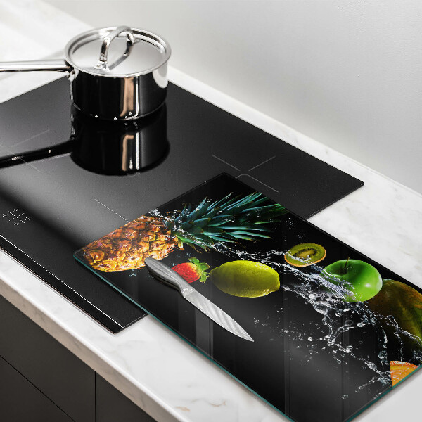 Cobertura de indução Fruta na água