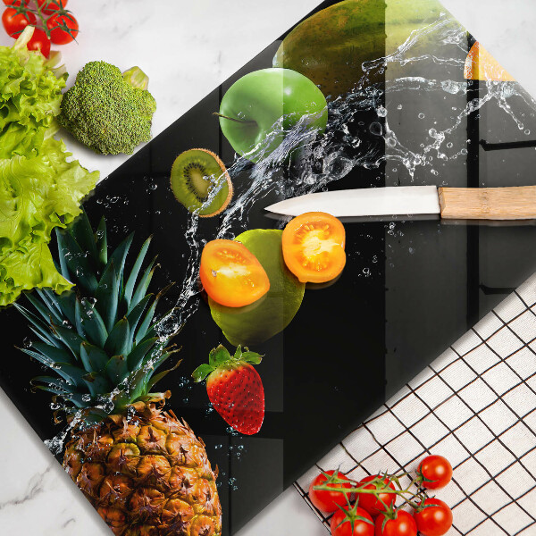 Cobertura de indução Fruta na água